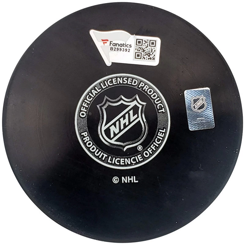 Jeremy Lauzon Autographed Official Seattle Kraken Logo Hockey Puck Fanatics 4 Jeremy Lauzon Autographed Official Seattle Kraken Logo Hockey Puck Fanatics - Image 2