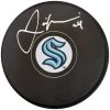 Jamie Oleksiak Autographed Official Seattle Kraken Logo Hockey Puck Fanatics -Signature Souvenir Shop 12 14 21 1014 86091.1639530664 400x@2x
