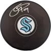 Ryan Donato Autographed Official Seattle Kraken Logo Hockey Puck Fanatics