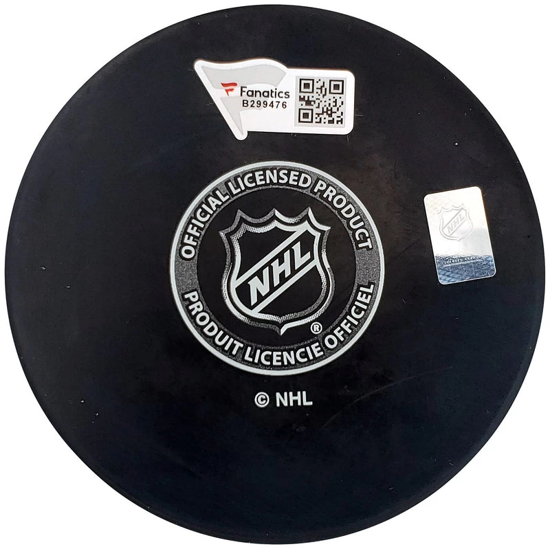 Ryan Donato Autographed Official Seattle Kraken Logo Hockey Puck W/ "First Kraken Goal 10/12/21" Inscription Fanatics 4 Ryan Donato Autographed Official Seattle Kraken Logo Hockey Puck W/ "First Kraken Goal 10/12/21" Inscription Fanatics - Image 2