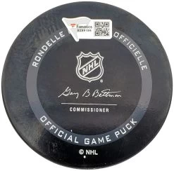 Morgan Geekie Autographed Official Seattle Kraken Logo Hockey Puck Inaugural Season Logo W/ "Release The Kraken" Inscription Fanatics -Signature Souvenir Shop 12 15 21 1042 16509.1639619011 400x@2x