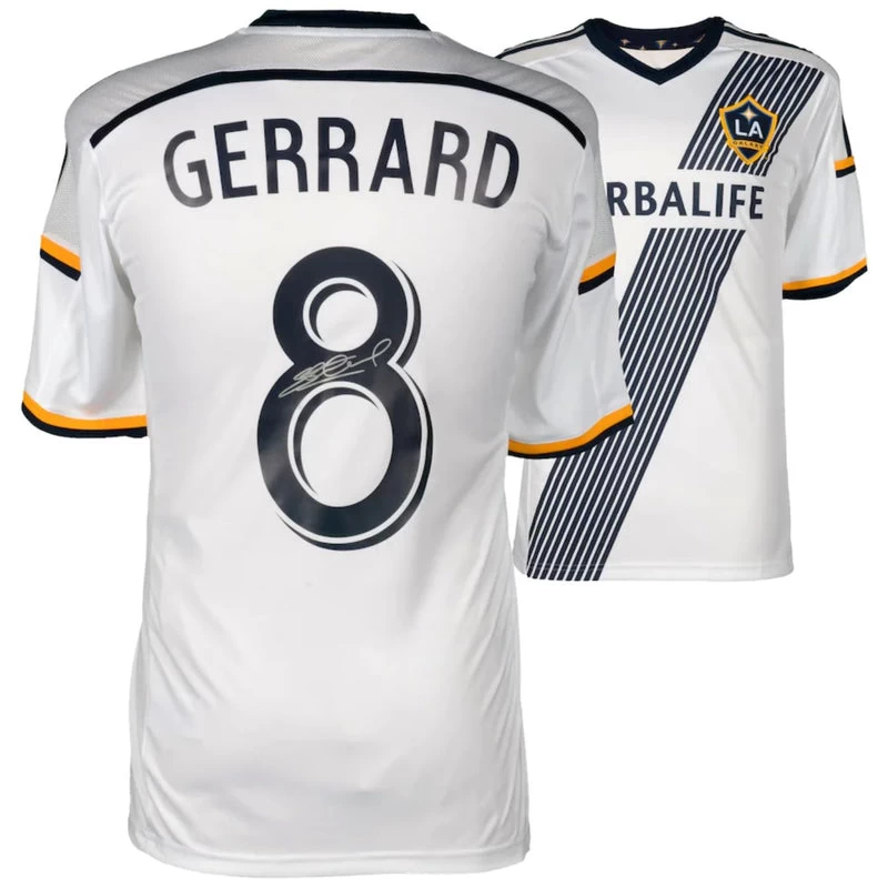 Fanatics LA Galaxy Steven Gerrard Autographed #8 Home Jersey FA 3 Fanatics LA Galaxy Steven Gerrard Autographed #8 Home Jersey FA