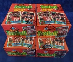 1990 Topps Football Wax Box BBCE Authentic FASC Brand New Sealed