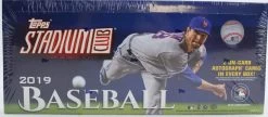 2019 Topps Stadium Club Baseball Trading Card Hobby Box