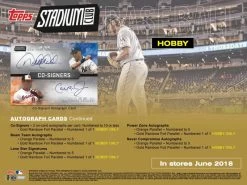 2018 Topps Stadium Club Baseball Hobby Box -Signature Souvenir Shop 2018 topps stadium club 6 400x@2x
