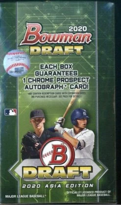 2020 Bowman Draft Asia Edition Baseball Hobby Box