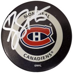 N/A Scott Thornton Autographed Official Montreal Canadiens Logo Hockey Puck