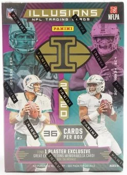 2020 Panini Illusions NFL Football Trading Cards Blaster Box