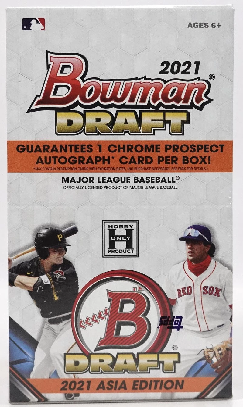 2021 Bowman Draft Baseball Asia Exclusive Hobby Box 3 2021 Bowman Draft Baseball Asia Exclusive Hobby Box