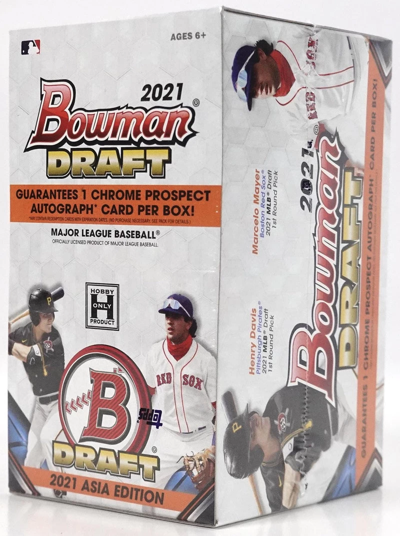2021 Bowman Draft Baseball Asia Exclusive Hobby Box 4 2021 Bowman Draft Baseball Asia Exclusive Hobby Box - Image 2