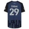 Fanatics LA Galaxy Ethan Zubak Autographed Game Used #29 Blue Jersey FA -Signature Souvenir Shop 27 400x@2x