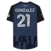 Fanatics LA Galaxy Giancarlo Gonzalez Autographed Game Used #21 Blue Jersey FA -Signature Souvenir Shop 29 400x@2x