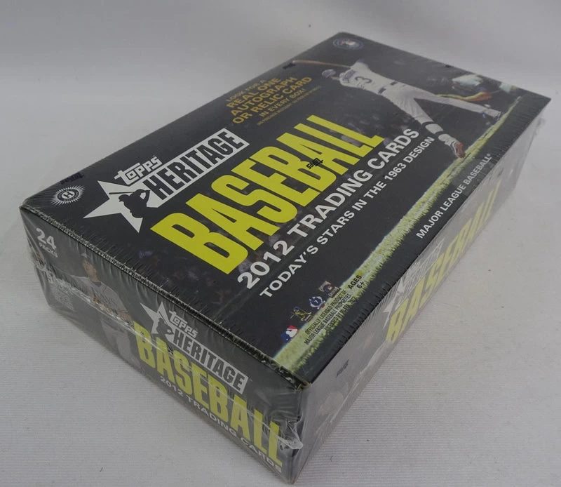 2012 Topps Heritage Baseball Hobby Box 4 2012 Topps Heritage Baseball Hobby Box - Image 2