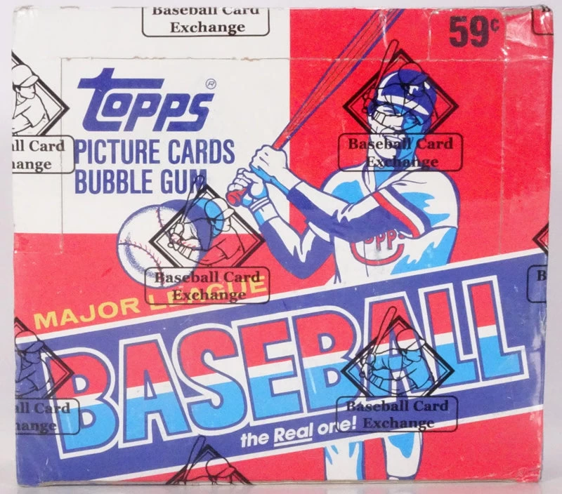 1985 Topps Baseball Trading Card Cello Box (BBCE) 3 1985 Topps Baseball Trading Card Cello Box (BBCE)