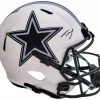 Trevon Diggs Autographed Dallas Cowboys Lunar Eclipse White Full Size Speed Helmet JSA -Signature Souvenir Shop 6 15 22 1028 68227.1655335791 400x@2x