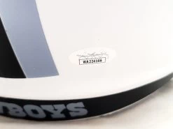Trevon Diggs Autographed Dallas Cowboys Lunar Eclipse White Full Size Speed Helmet JSA -Signature Souvenir Shop 6 15 22 1031 88515.1655335791 400x@2x