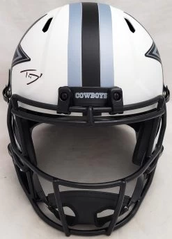 Trevon Diggs Autographed Dallas Cowboys Lunar Eclipse White Full Size Speed Helmet JSA -Signature Souvenir Shop 6 15 22 1032 08125.1655335791 400x@2x
