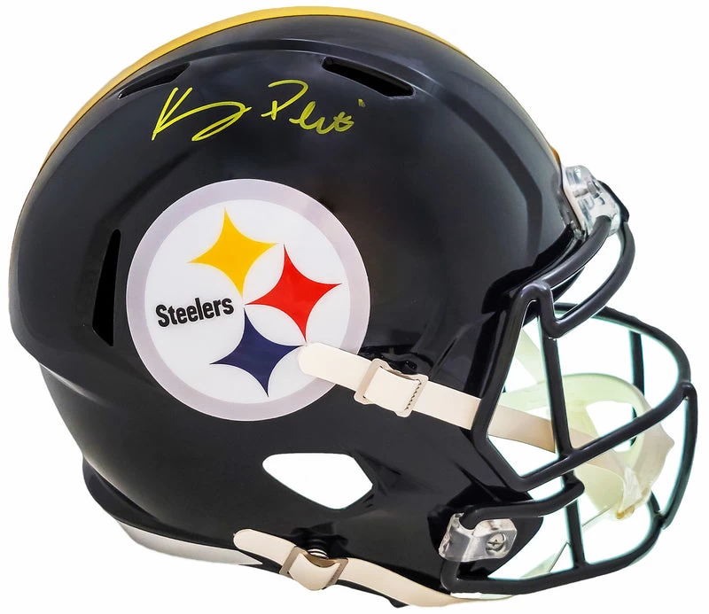 Kenny Pickett Autographed Pittsburgh Steelers Black Full Size Speed Helmet Beckett