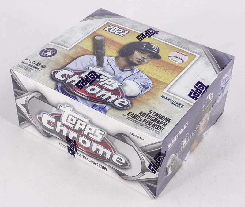 2022 Topps Chrome Jumbo MLB Baseball Trading Cards Hobby Box + 1 Silver Pack 4 2022 Topps Chrome Jumbo MLB Baseball Trading Cards Hobby Box + 1 Silver Pack - Image 2