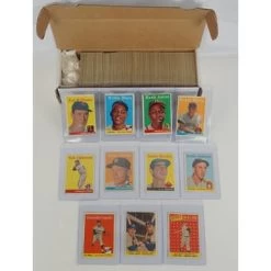 1958 Topps Baseball Complete Trading Card Set (494) VG-EX