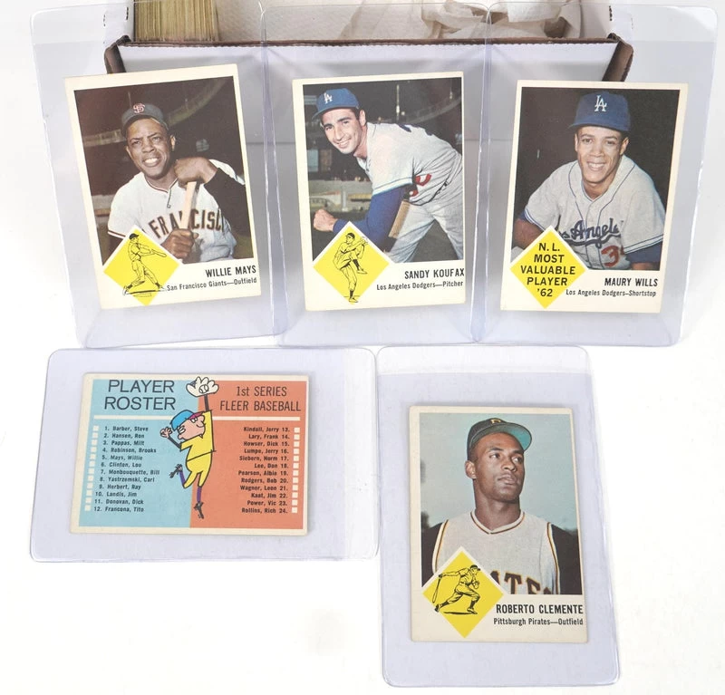 1963 Fleer Baseball Complete Trading Card Set (67) VG-EX 4 1963 Fleer Baseball Complete Trading Card Set (67) VG-EX - Image 2
