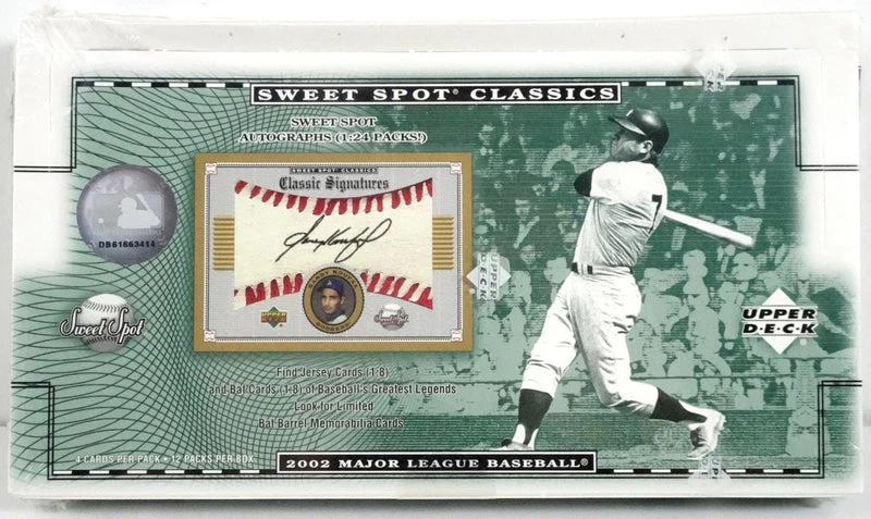 2002 Upper Deck Sweet Spot Classics Baseball Hobby Box 3 2002 Upper Deck Sweet Spot Classics Baseball Hobby Box