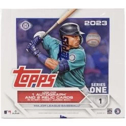 2023 Topps Series 1 Baseball Jumbo Hobby Box + 2 Silver Packs