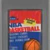 1986 Fleer Basketball Wax Pack Alex English Sticker On Back PSA 7 -Signature Souvenir Shop 86 400x@2x