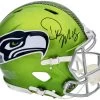 D.K. Metcalf Autographed Seattle Seahawks Flash Green Full Size Authentic NFL Speed Helmet Beckett -Signature Souvenir Shop 9 29 21 1131 25629.1632960090 400x@2x