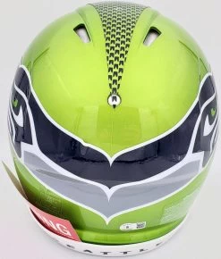 D.K. Metcalf Autographed Seattle Seahawks Flash Green Full Size Authentic NFL Speed Helmet Beckett -Signature Souvenir Shop 9 29 21 1133 39609.1632960090 400x@2x