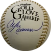 Andre Dawson Autographed Rawlings Gold Glove Official Baseball Beckett