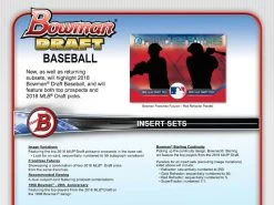 2018 Bowman Draft Baseball Asia Edition Box 11 2018 Bowman Draft Baseball Asia Edition Box -Signature Souvenir Shop asia4 400x@2x