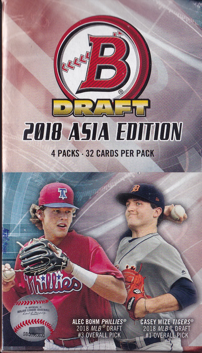 2018 Bowman Draft Baseball Asia Edition Box 3 2018 Bowman Draft Baseball Asia Edition Box