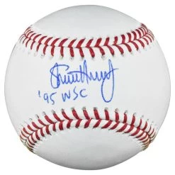Steve Avery Autographed Official Major League Baseball With 95 WSC Inscription JSA