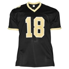 Jeff Blake Autographed New Orleans Saints Football NFL Jersey JSA 5 Jeff Blake Autographed New Orleans Saints Football NFL Jersey JSA - Image 3