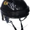 Fanatics Seth Jones Chicago Blackhawks Autographed Black Mini Helmet -Signature Souvenir Shop blkn 400x@2x
