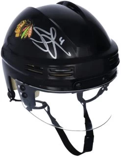 Fanatics Seth Jones Chicago Blackhawks Autographed Black Mini Helmet