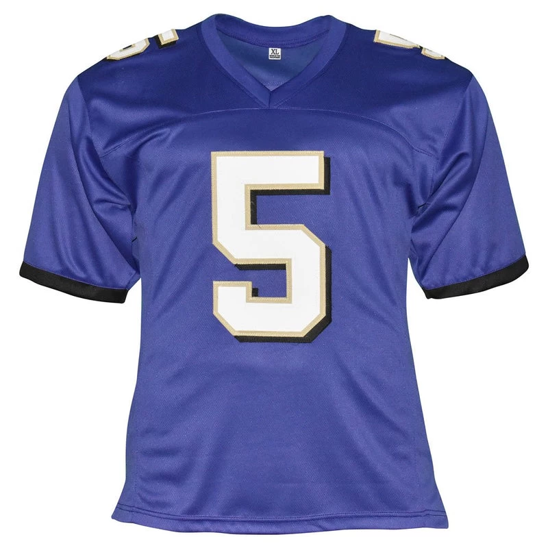 Marquise Brown Autographed Baltimore Ravens Football NFL Jersey JSA 5 Marquise Brown Autographed Baltimore Ravens Football NFL Jersey JSA - Image 3