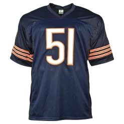 Dick Butkus Autographed Chicago Bears Football NFL Jersey With HOF 79 Inscription JSA -Signature Souvenir Shop butkus bears hof 79 blue autographed stitched football jersey front 1800x1800 7966af69 a7d2 4610 9f9a 303cf0568f57 400x@2x