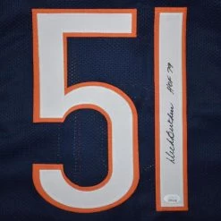 Dick Butkus Autographed Chicago Bears Football NFL Jersey With HOF 79 Inscription JSA -Signature Souvenir Shop butkus bears hof 79 blue autographed stitched football jersey signature 480x480 97947d36 b9ac 415b bbba 20680f9ea506 400x@2x