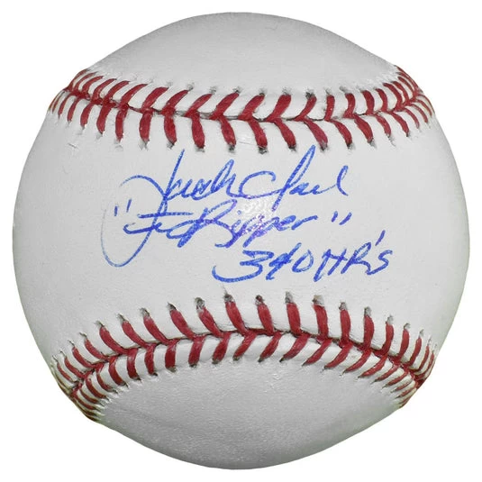 Jack Clark Autographed Official Major League Baseball With "Ripper" 340 HRs Inscription JSA 3 Jack Clark Autographed Official Major League Baseball With "Ripper" 340 HRs Inscription JSA