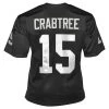 Michael Crabtree Autographed Oakland Raiders Football Jersey JSA