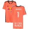 Fanatics New York Red Bulls David Jensen Autographed Game Used #1 Coral Jersey FA -Signature Souvenir Shop dj 400x@2x