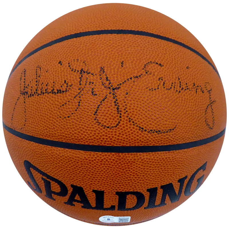 Julius "Dr. J" Erving Autographed Official Spalding Basketball Philadelphia 76ers Beckett 3 Julius "Dr. J" Erving Autographed Official Spalding Basketball Philadelphia 76ers Beckett
