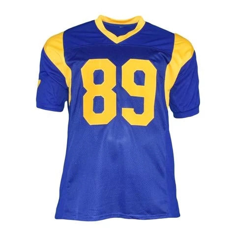 Fred Dryer Autographed Los Angeles Rams Football NFL Jersey JSA 5 Fred Dryer Autographed Los Angeles Rams Football NFL Jersey JSA - Image 3