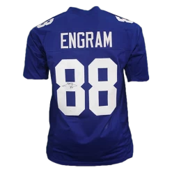 Evan Engram Autographed New York Giants Football NFL Jersey JSA