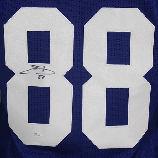 Evan Engram Autographed New York Giants Football NFL Jersey JSA 5 Evan Engram Autographed New York Giants Football NFL Jersey JSA - Image 3
