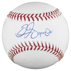 Eric Gagne Autographed Official Major League Baseball With Game Over Inscription JSA