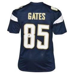 Antonio Gates Autographed San Diego Chargers NFL Football Jersey JSA