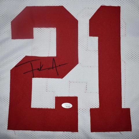 Frank Gore Autographed San Francisco 49ers Football NFL Jersey Beckett 4 Frank Gore Autographed San Francisco 49ers Football NFL Jersey Beckett - Image 2